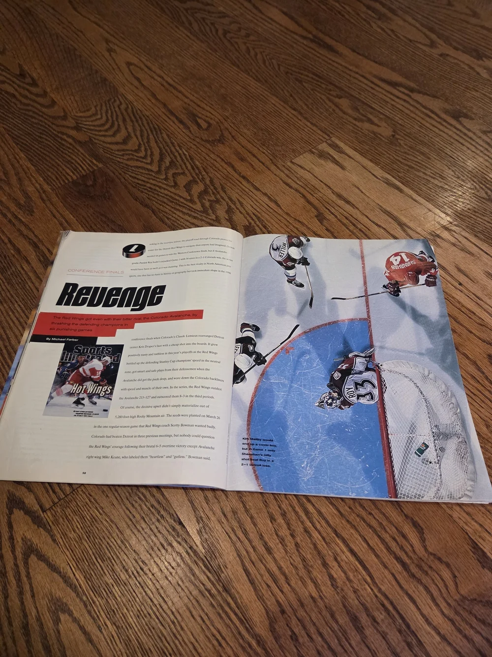 NHL - Sports Illustrated Special Commemorative Issue - Detroit Red Wings 1996-97
